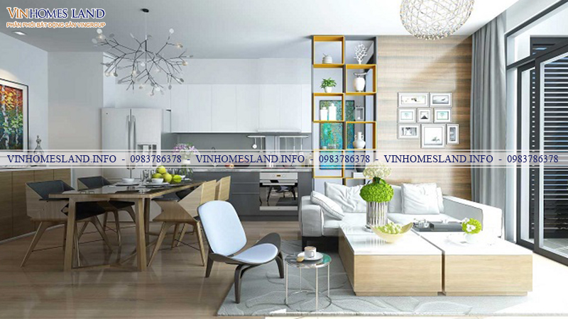 Thiết kế căn hộ chung cư Vinhomes Green Bay