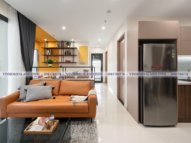 Thiết kế phòng bếp căn hộ chung cư Dự án Vinhomes Smart City 